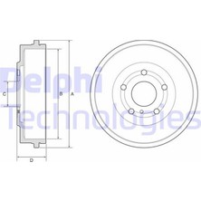 Delphi Mixdepo Kampana Fren Ford Puma 20-