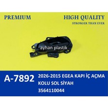 Ayhan Mixdepo Kapi Iç Açma Kolu Sol Fiat Egea 15- Siyah