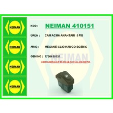 Bescher Mixdepo Cam Acma Anahtari 5 Fis Megane-Clio-Kango-Scenic