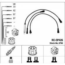 NGK Mixdepo Buji Bobin Kablosu Takimi Set Opel Vectra A-Ascona C-Kadett E 1.8-2.0 8V Sv-Ne