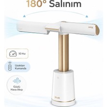 Shark Çok Yönlü Yüksek Hızlı Fan & Vantilatör Beyaz, 90 W, 10 Hız, 180° Salınım, Ayarlanabilir Yükseklik