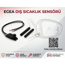 AFT Mixdepo Ayna Diş Sicaklik Isi Sensörü Müşürü Fiat Egea