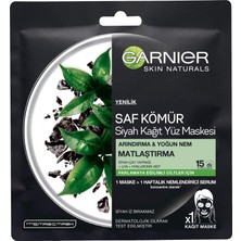 Garnier Kömürlü Kağıt Yüz Maskesi Çay