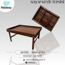 Ahşap Keyif Tepsisi