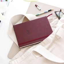 Bella Vista Noktalı A5 Bullet Journal Defteri, 140 Gr, 80 Yaprak, Velvet Berry Renk