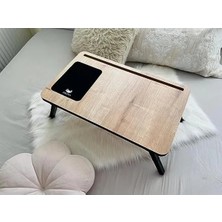 Bella Vista Katlanır Laptop Sehpası ile Telefon ve Tablet Bölmeli Tasarım, Kullanım Kolaylığı
