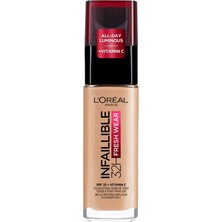 L'Oréal Paris L'oreal Infaillible 32H Wear C Vitaminli Fondöten - 200 Sand 30 ml
