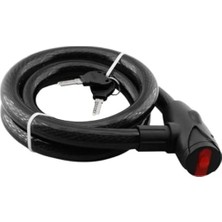 Bella Vista Bisiklet Kilidi - 22 mm Çap, 150 cm Uzunluk, Güvenlik Için