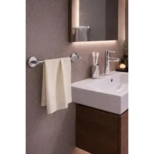 Bella Vista Krom Uzun Boy Banyo Veya Mutfak Havlu Askılığı, Sağlam Tasarım