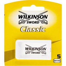 Wilkinson Sword Klasik 5' Yaprak Tıraş Bıçağı Yedeği 5 5 (5 x 0.400 G)