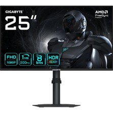 Gigabyte G25F2 .5 1920X1080 Fhd 200Hz 1ms HDMI HDR10 Freesync IPS Monitör