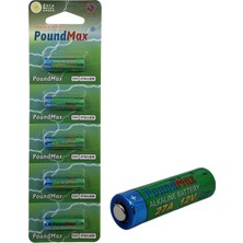 PoundMax 5 Adet 27A, L828, Özel Alkali Pil, 12 V, A27, V27A, LR27A, MN27, GP27A, V27GA Saatler, Uzaktan Kuman