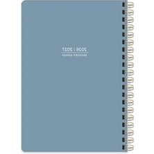 Bella Vista Keskin A5 Spiralli Akademik Ajanda - Mavi
