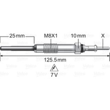 Valeo Mixdepo Kizdirma Bujisi Land Rover 306DT Discovery L319 L462 Range Rover L405 L320 L494 L560 . Jaguar Xf X25 0 Xj X351