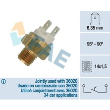 FAE Mixdepo Hararet Musuru Bmw M20 M21 M30 E21 E30 E12 E28 E24 E23 . Opel Omega A 2.3 3.0
