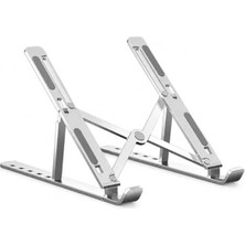 Bella Vista Katlanabilir Ergonomik Alüminyum Laptop Standı, 10-16 Inç Uyumlu
