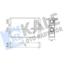 Kale Mixdepo Kalorifer Radyatoru Bmw E46 97-05