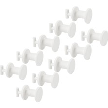 IKEA Skadıs Mini Itme Kancası (Skadıs Pegboard Için Uygundur), , 19 Mm, 205.198.88-10'LU
