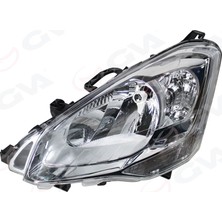 GVA Mixdepo Far Sol Motorlu Peugeot Partner Tepee 09-18 Citroen Berlingo 09-18 Elektrikli H4