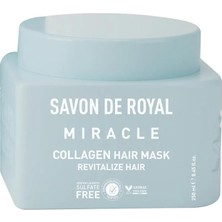 Savon De Royal Miracle Saç Bakım Maskesi 250 ml | Ince Telli Saçlar | Canlandırıcı Etkili | Kolajen