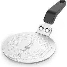 Bialetti Indüksiyon Ocak Isı Difüzörü - 13CM - 1 Ila 9 Cups Aralığı Için Uygundur - Paslanmaz Gövde - Bakalit