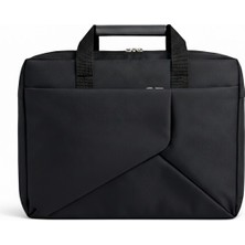Microcase Huawei Matepad 11.5 2026 ile Uyumlu Macbook Laptop Çantası 2 Bölmeli Siyah AL5559