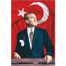 Bella Vista Raşel Kumaş Atatürk Resmi, 200X300 cm Boyut ile Dekoratif