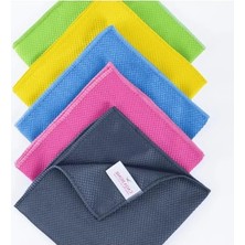 Bella Vista Karışık Renklerde 40X40 cm Mikrofiber Temizlik Bezi, 5 Adet