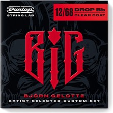 Jim Dunlop Bjorn Gelotte Selected Custom Drop D Elektro Gitar Teli (12-68)