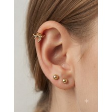 Kurukafa Gift Helix Tragus Kıkırdak Piercing Kırlangıç Figürlü Halka Model 8 mm