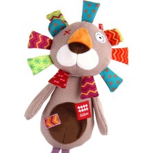 GiGwi 6196 Plush Friendz Öten Aslan Diş Kaşıyıcılı Oyuncağı