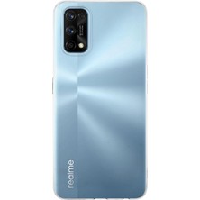 KZY İletişim Realme 7 Kapak 1mm Süper Silikon Şeffaf Kılıf