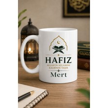 Grafiklas Kişiye Özel Hafız Kupa Bardak, Isim Baskılı Hafız Kupası, Kur'an Temalı Seramik Hediye Bardak