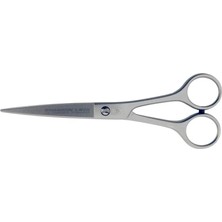Herşey Trend M-535 Metal Saplı Düz Saç Makası No: 6,5 Inç / 16,51 cm - Paslanmaz Çelik