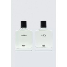 Zara SILVER MAN GOLD EDT 2X100 ML (3.4 FL.OZ