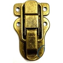 Herşey Trend Sandık, Kutu Klipsi, Ön Kilidi - 48X30MM, Antik, 1 Adet