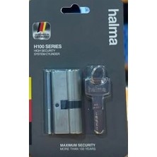 Kilit Market Halma H100 Hibrit Bilyalı Çelik Kapı Bareli ve Silindiri
