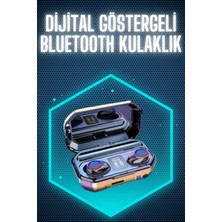 Bezos Mey Ithalat® Bluetooth Kulaklık Android ve Ios Uyumlu Anc Özellikli Dijital Şarj Göstergeli