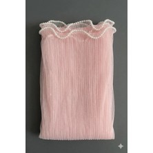 Net Market Tül Buketlik Krepeli 28 cm Pembe Çiçek