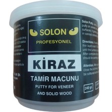 Solon Çok Amaçlı Ahşap Parke Masa Sehpa Çizik Çok Amaçlı Tamir Dolgu Macunu Kiraz 240 Gr