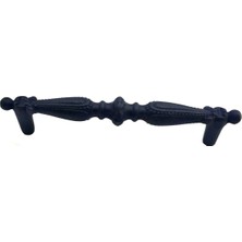 Herşey Trend Antika Tarz Dekoratif Pirinç Yeni Sütun Mobilya Kulbu - 192MM, Oksit