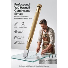 Transformacion Profesyonel Yağ Hazneli Cam Kesme Elması – Fayans ve Seramik Için Hassas Kesim – Ergonomik Tasarım, Yüksek Performanslı Karbür Uç 723334