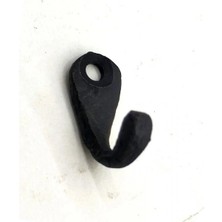 Herşey Trend Antika Tarz Dekoratif Pirinç Tekli Mini Askı - 27X11 Mm, Oksit
