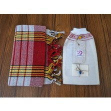 Banyo Dünyam 4'lü Hamam Seti (Peştemal, Kalın kese, Topuk taşı, Hamam kokulu beyaz sabun)