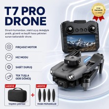 Azurtech T7 Pro Drone Hd Çift Kameralı Katlanabilir Drone