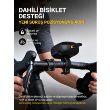 Azurtech Taşınabilir Bluetooth Hoparlör - Ipx7 Su Geçirmez, Rgb Işık Efektli, 45 mm Güçlü Bas Sürücüsü, Bisiklet Aparatlı, Kablosuz Hoparlör