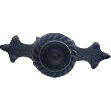 Herşey Trend Antika Tarz Dekoratif Pirinç Çizgili Düğme - 35X100 Mm, Büyük, Oksit