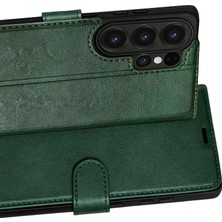 Kuhi Mey Ithalat®  Samsung Galaxy S26 Ultra Trend S Plus Kapaklı Kılıf - Yeşil