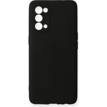Kuhi Mey Ithalat®   Reno 5 Pro Kılıf First Silikon - Siyah