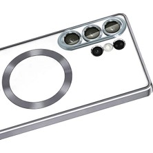 Kuhi Mey Ithalat®  Samsung Galaxy S26 Ultra Kross Magneticsafe Kapak - Titan Gri